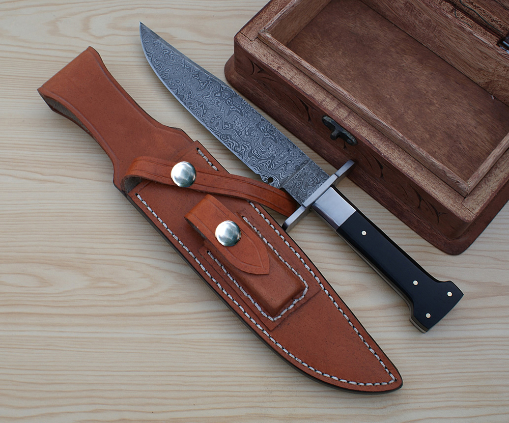 Damascus Bowie Knives