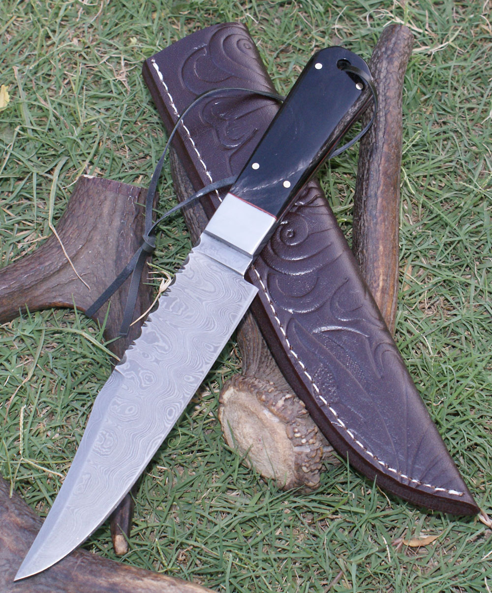 Damascus Hunting Knife